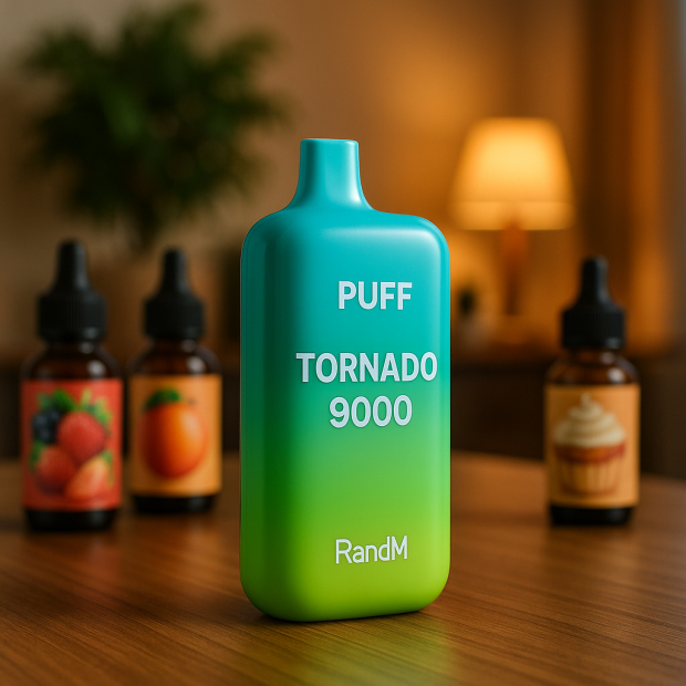 Découvrez la puff 9000 Tornado RandM : votre alliée vape moderne