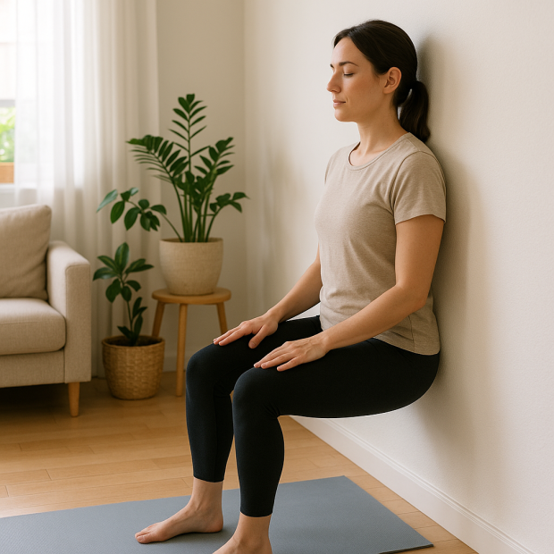 Pilates au mur : 5 exercices simples pour se tonifier sans appareil