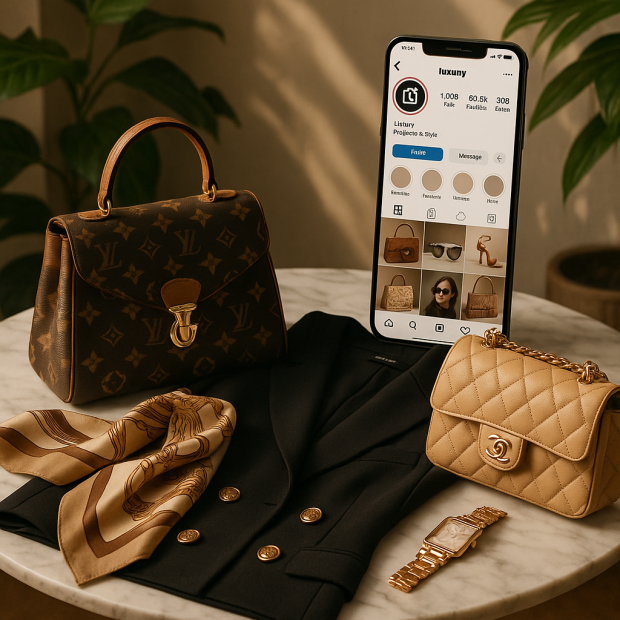 Top 10 des marques de luxe sur Instagram en 2025 : qui brille vraiment ?
